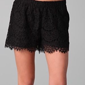 Madewell, lace shorts